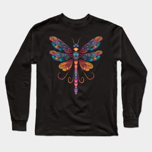 Dragonfly Smiling Long Sleeve T-Shirt